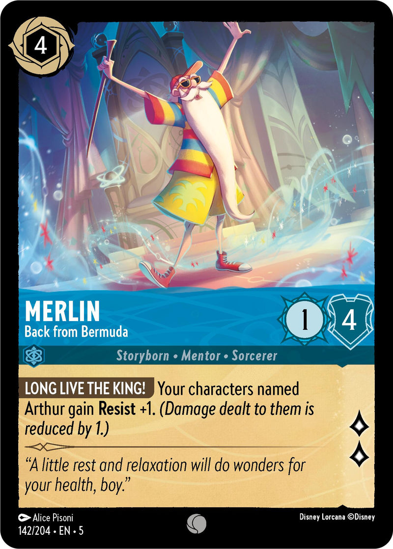 Merlin - Back from Bermuda (142/204) [Shimmering Skies] - The Mythic Store | 24h Order Processing