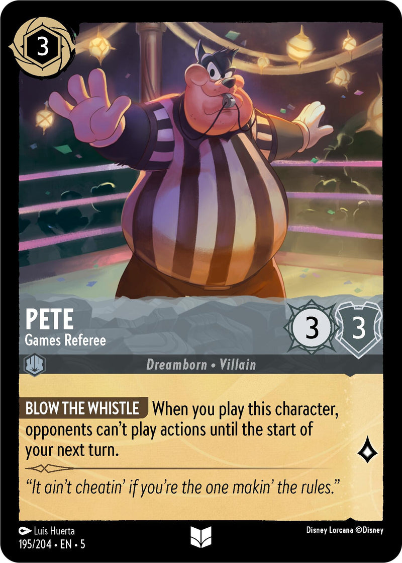 Pete - Games Referee (195/204) [Shimmering Skies] - The Mythic Store | 24h Order Processing