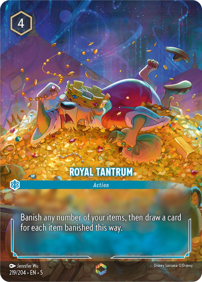 Royal Tantrum (Enchanted) (219/204) [Shimmering Skies] - The Mythic Store | 24h Order Processing