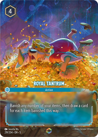 Royal Tantrum (Enchanted) (219/204) [Shimmering Skies] - The Mythic Store | 24h Order Processing