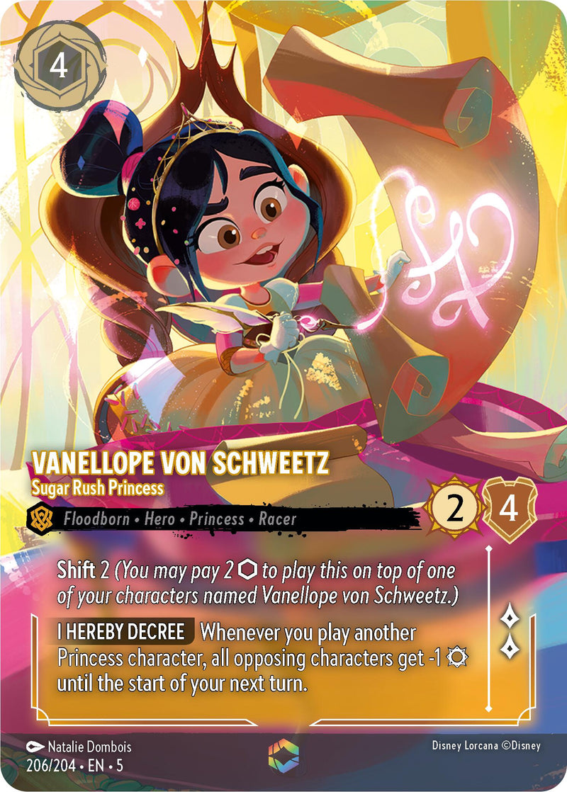 Vanellope von Schweetz - Sugar Rush Princess (Enchanted) (206/204) [Shimmering Skies] - The Mythic Store | 24h Order Processing