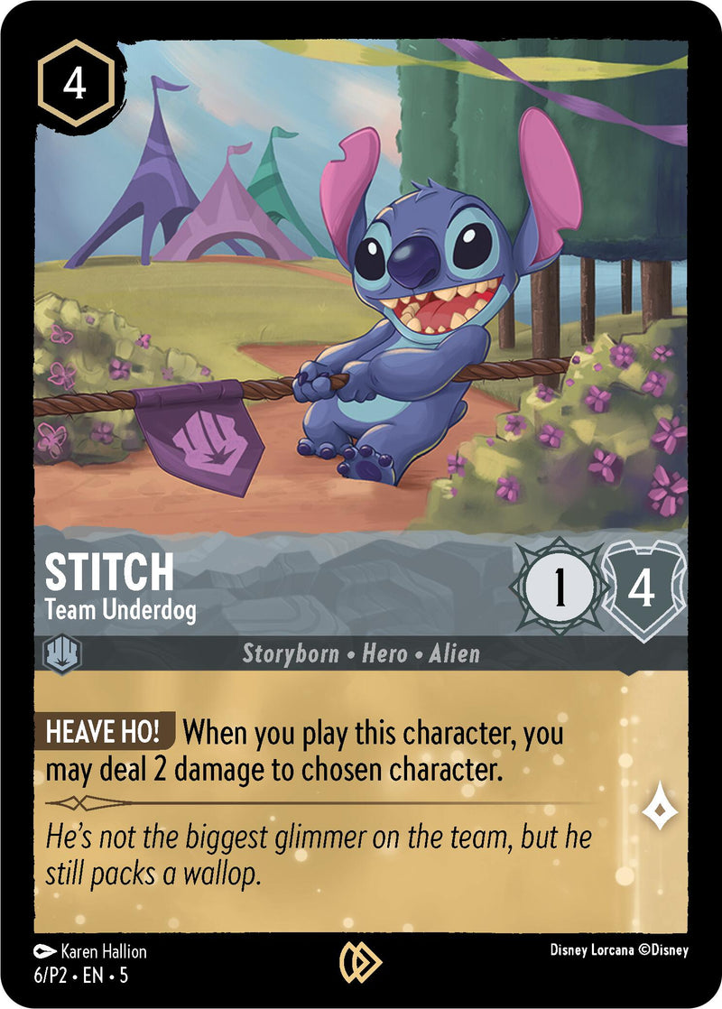 Stitch - Team Underdog (6) [Promo Cards] - The Mythic Store | 24h Order Processing