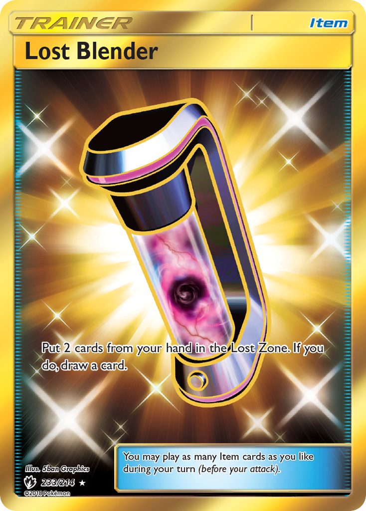 Lost Blender (233/214) [Sun & Moon: Lost Thunder] - The Mythic Store | 24h Order Processing