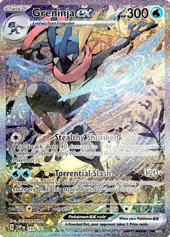 Greninja ex (132) [Scarlet & Violet: Black Star Promos] - The Mythic Store | 24h Order Processing