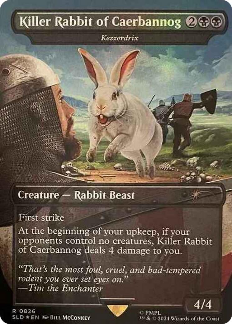 Killer Rabbit of Caerbannog - Kezzerdrix [Secret Lair Drop Series] - The Mythic Store | 24h Order Processing