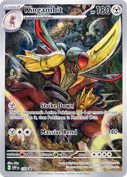 Kingambit (130) [Scarlet & Violet: Black Star Promos] - The Mythic Store | 24h Order Processing