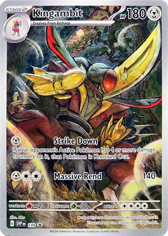 Kingambit (130) [Scarlet & Violet: Black Star Promos] - The Mythic Store | 24h Order Processing