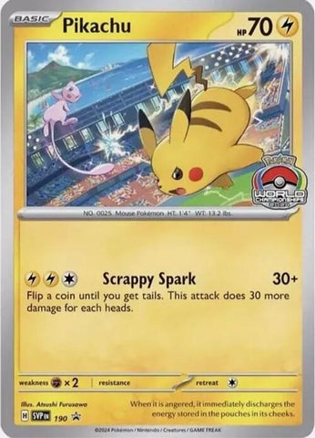 Pikachu (190) [Scarlet & Violet: Black Star Promos] - The Mythic Store | 24h Order Processing