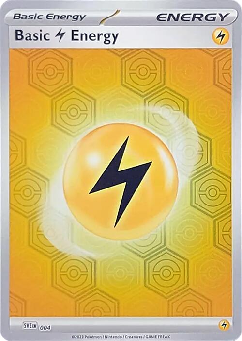 Basic Lightning Energy (004) [Scarlet & Violet: Shrouded Fable] - The Mythic Store | 24h Order Processing