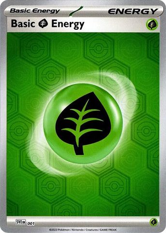 Basic Grass Energy (001) [Scarlet & Violet: Shrouded Fable] - The Mythic Store | 24h Order Processing