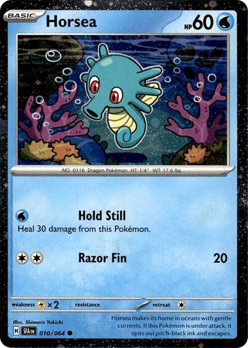 Horsea (010/064) (Cosmos Holo) [Miscellaneous Cards] - The Mythic Store | 24h Order Processing