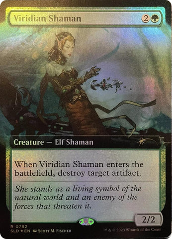 Viridian Shaman (Extended Art) [Secret Lair Drop Series] - The Mythic Store | 24h Order Processing