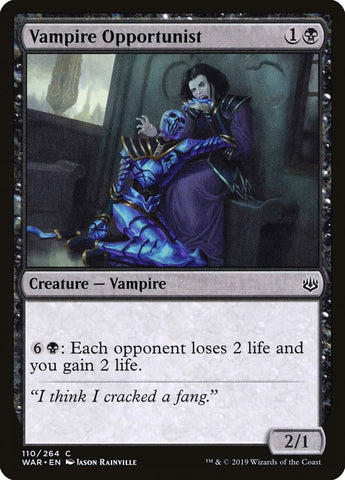 Vampire Opportunist [War of the Spark] - The Mythic Store | 24h Order Processing