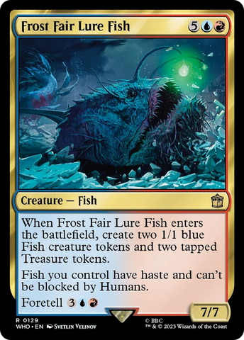 Frost Fair Lure Fish [Doctor Who] - The Mythic Store | 24h Order Processing