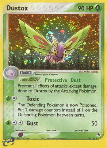 Dustox (6/109) [EX: Ruby & Sapphire] - The Mythic Store | 24h Order Processing