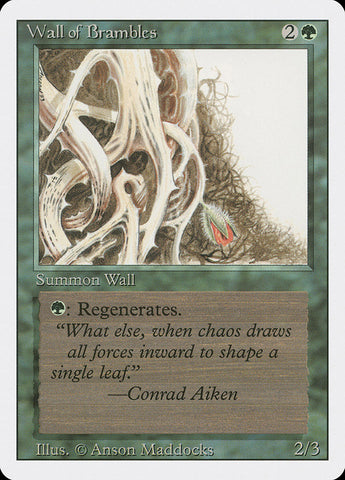 Wall of Brambles [Revised Edition] - The Mythic Store | 24h Order Processing