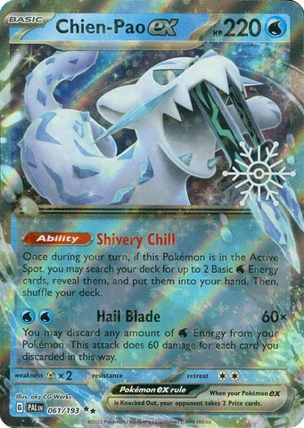 Chien-Pao ex (061/193) (Holiday Calendar) [Miscellaneous Cards] - The Mythic Store | 24h Order Processing