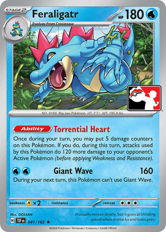 Feraligatr (041/162) [Prize Pack Series Five] - The Mythic Store | 24h Order Processing