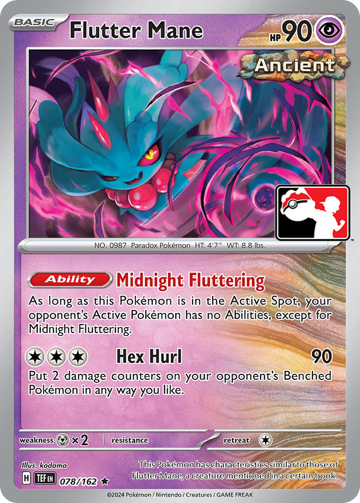 Flutter Mane (078/162) [Prize Pack Series Five] - The Mythic Store | 24h Order Processing