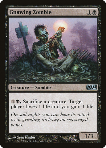 Gnawing Zombie [Magic 2014] - The Mythic Store | 24h Order Processing