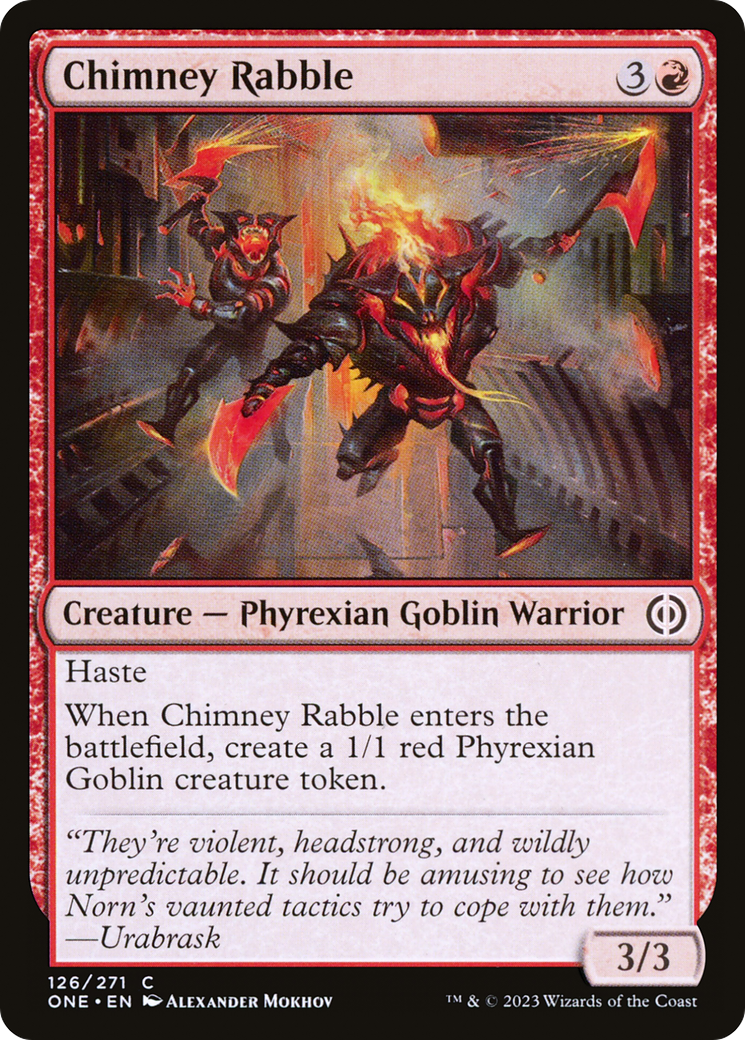 Chimney Rabble [Phyrexia: All Will Be One] - The Mythic Store | 24h Order Processing