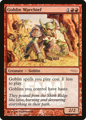 Goblin Warchief [Friday Night Magic 2006] - The Mythic Store | 24h Order Processing
