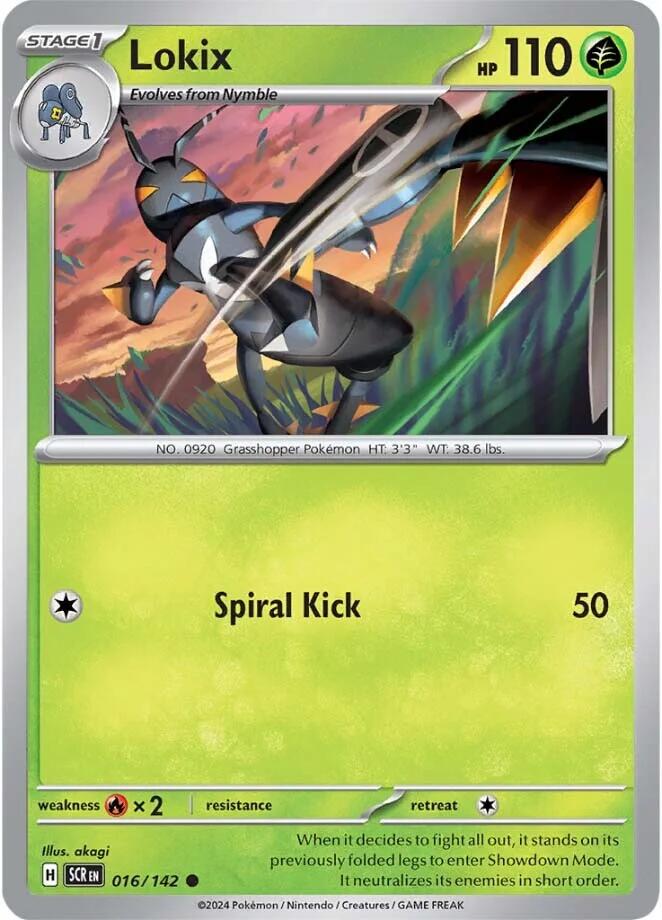 Lokix (016/142) [Scarlet & Violet: Stellar Crown] - The Mythic Store | 24h Order Processing