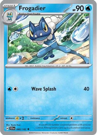 Frogadier (040/142) [Scarlet & Violet: Stellar Crown] - The Mythic Store | 24h Order Processing