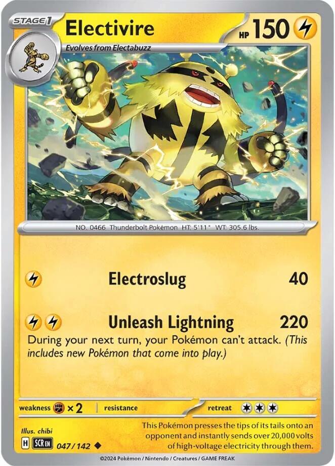Electivire (047/142) [Scarlet & Violet: Stellar Crown] - The Mythic Store | 24h Order Processing