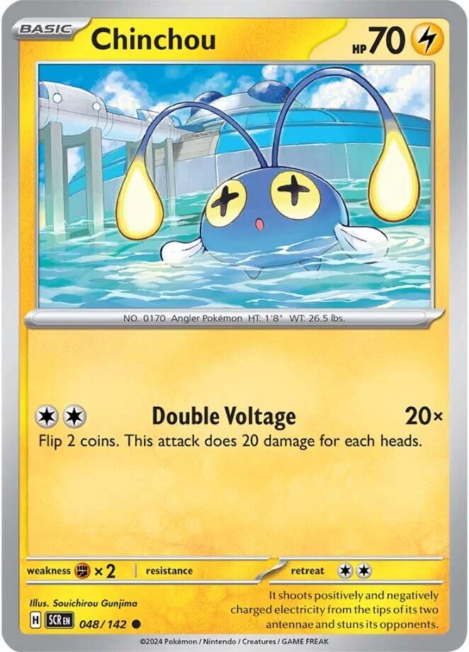Chinchou (048/142) [Scarlet & Violet: Stellar Crown] - The Mythic Store | 24h Order Processing