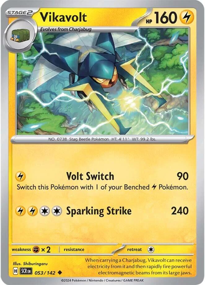 Vikavolt (053/142) [Scarlet & Violet: Stellar Crown] - The Mythic Store | 24h Order Processing