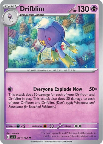 Drifblim (061/142) [Scarlet & Violet: Stellar Crown] - The Mythic Store | 24h Order Processing