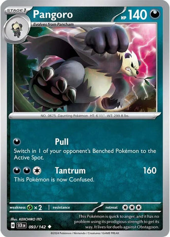 Pangoro (093/142) [Scarlet & Violet: Stellar Crown] - The Mythic Store | 24h Order Processing