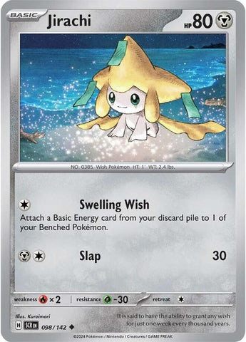 Jirachi (098/142) [Scarlet & Violet: Stellar Crown] - The Mythic Store | 24h Order Processing