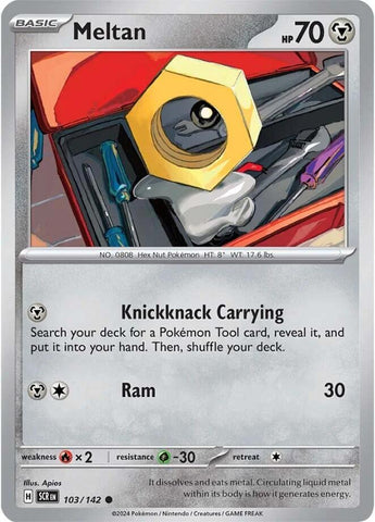 Meltan (103/142) [Scarlet & Violet: Stellar Crown] - The Mythic Store | 24h Order Processing