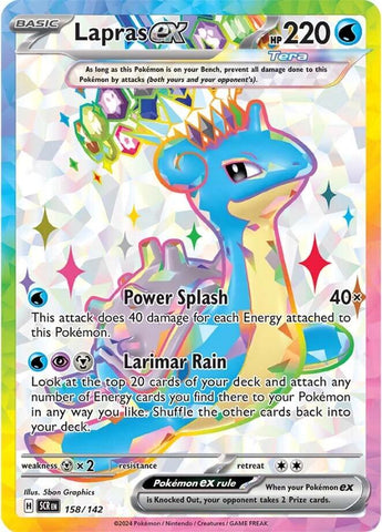 Lapras ex (158/142) [Scarlet & Violet: Stellar Crown] - The Mythic Store | 24h Order Processing