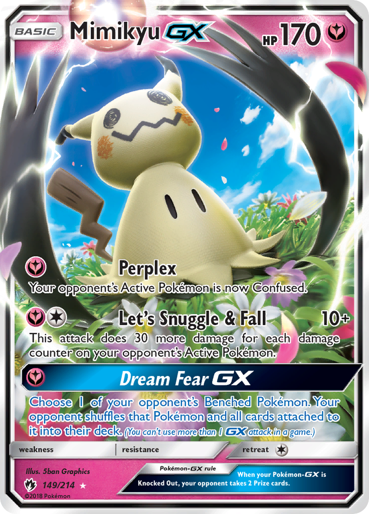 Mimikyu GX (149/214) [Sun & Moon: Lost Thunder] - The Mythic Store | 24h Order Processing