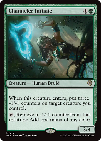 Channeler Initiate [Lorwyn Eclipsed Commander] - The Mythic Store | 24h Order Processing
