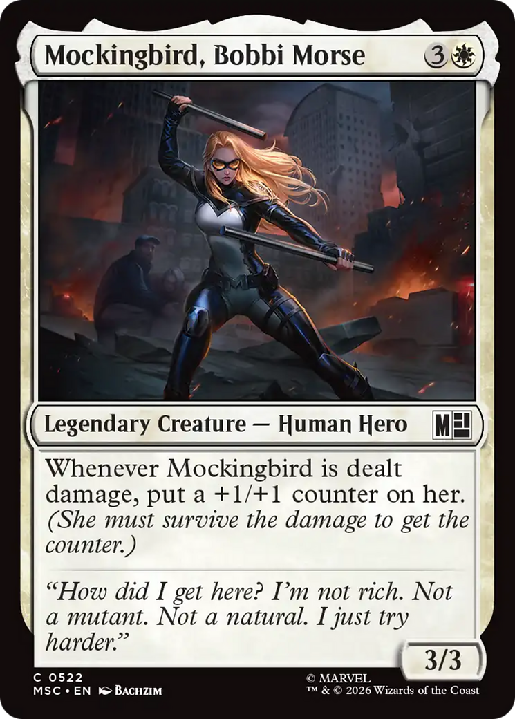 Mockingbird, Bobbi Morse (0522) [Marvel Super Heroes Commander] - The Mythic Store | 24h Order Processing