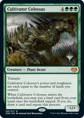Cultivator Colossus (Promo Pack) [Innistrad: Crimson Vow Promos] - The Mythic Store | 24h Order Processing