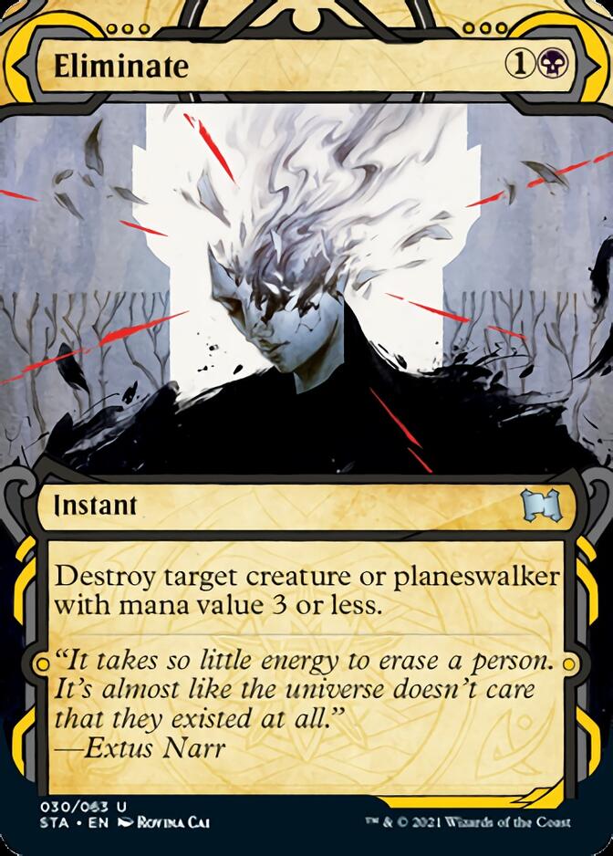 Eliminate (Foil Etched) [Strixhaven: Mystical Archive] - The Mythic Store | 24h Order Processing