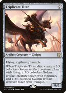 Triplicate Titan [Commander 2021] - The Mythic Store | 24h Order Processing