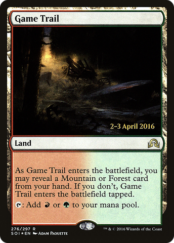 Game Trail [Shadows over Innistrad Prerelease Promos] - The Mythic Store | 24h Order Processing