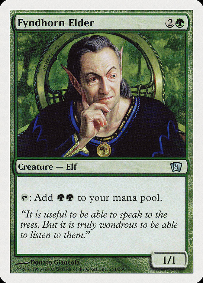 Fyndhorn Elder [Eighth Edition] - The Mythic Store | 24h Order Processing