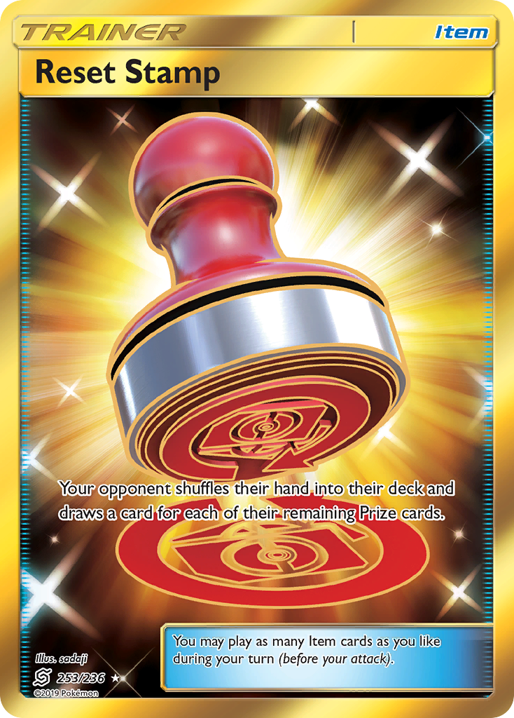 Reset Stamp (253/236) [Sun & Moon: Unified Minds] - The Mythic Store | 24h Order Processing