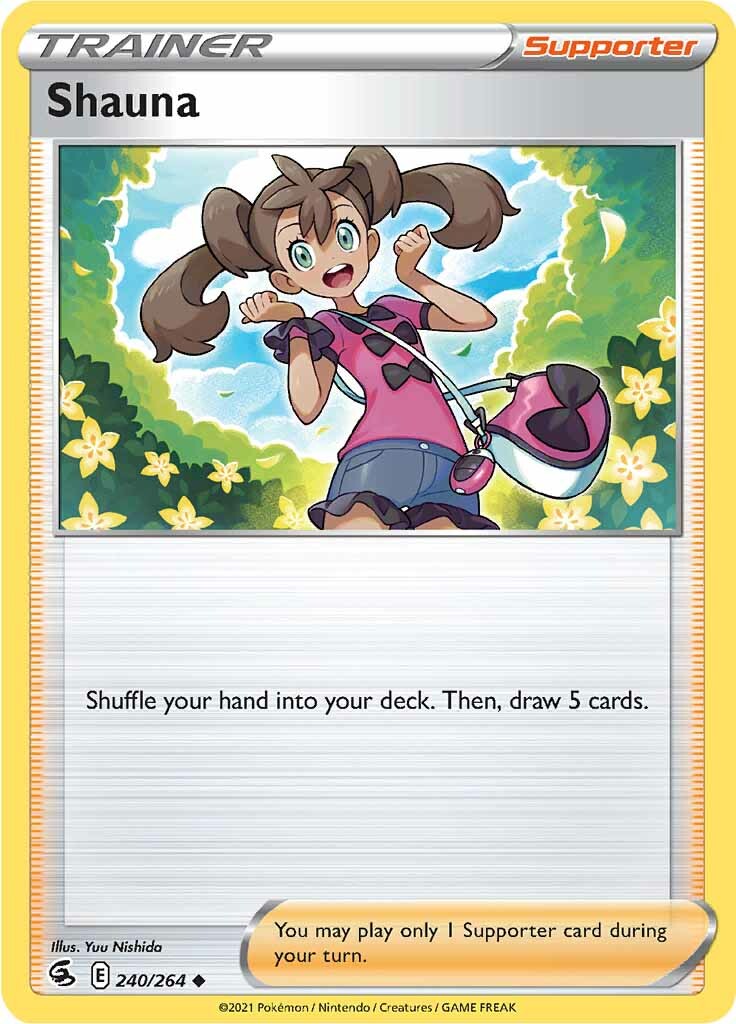Shauna (240/264) [Sword & Shield: Fusion Strike] - The Mythic Store | 24h Order Processing