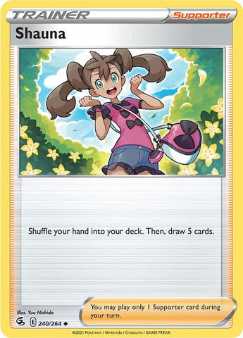 Shauna (240/264) [Sword & Shield: Fusion Strike] - The Mythic Store | 24h Order Processing