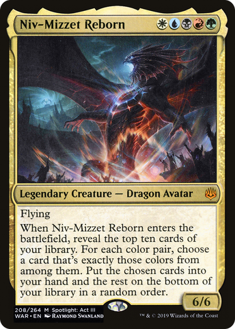 Niv-Mizzet Reborn [War of the Spark] - The Mythic Store | 24h Order Processing