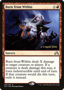 Burn from Within [Shadows over Innistrad Prerelease Promos] - The Mythic Store | 24h Order Processing