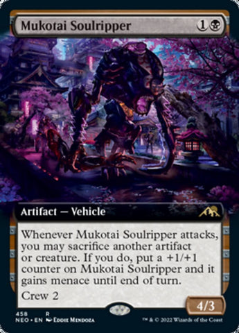 Mukotai Soulripper (Extended Art) [Kamigawa: Neon Dynasty] - The Mythic Store | 24h Order Processing